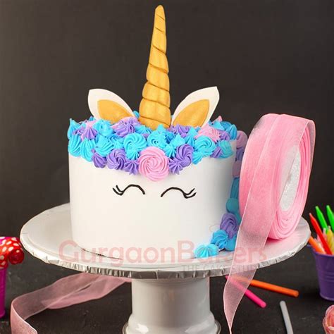 Order Enchanting Unicorn Themed Birthday Cake | Gurgaon Bakers