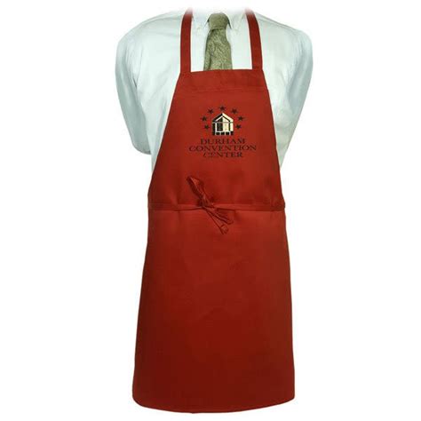 Butcher Apron with Dark Tones and Imprint | Custom Aprons in Bulk