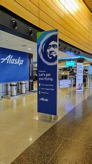Alaska Airlines Ticket Counter at SEA | Alaska Airlines tick… | Flickr