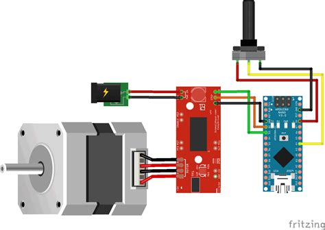 Control a Stepper motor using an Arduino and a Potentiometer – Brainy-Bits