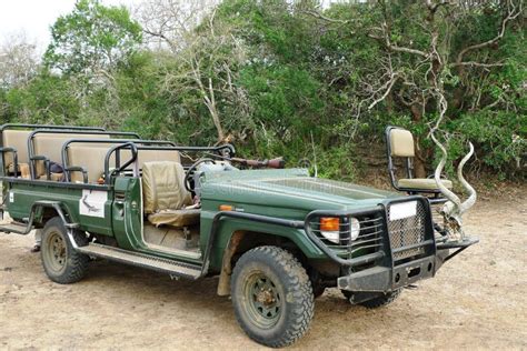 Safari 4wd Jeep At Private Game Reserve, South Africa Editorial Photo - Image: 30658461