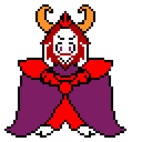 Asgore Sprite | Pixel Art Maker