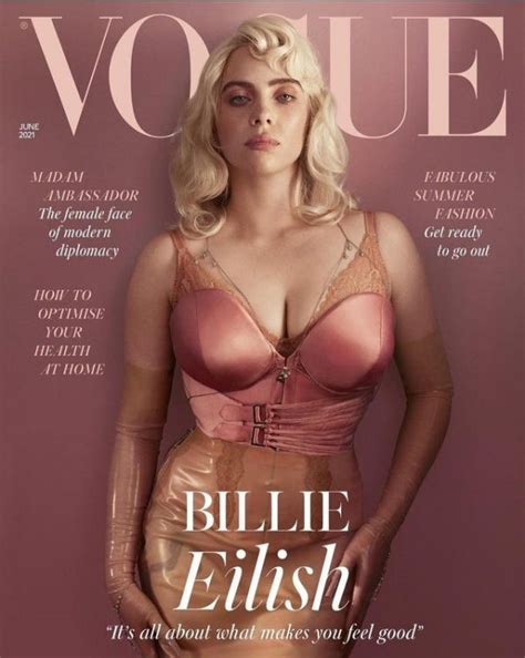 Billie Eilish Wore A Corset For British Vogue And People Are Freaking ...