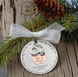 A beautifully personalized Christmas ornament hand stamped with your ...