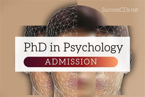 PhD in Psychology Admission 2022