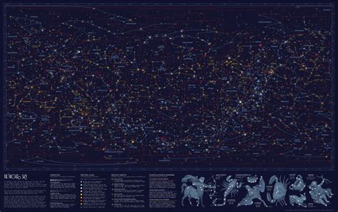 The night sky looked like this on the first day of the new millennium ...