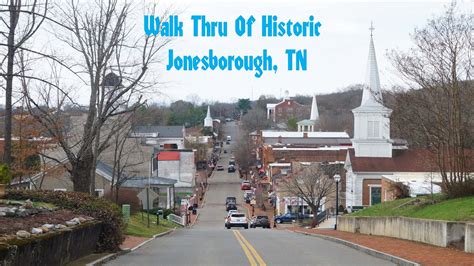 Historic Jonesborough, TN - Walk Thru of Tennessee's Oldest Town - YouTube