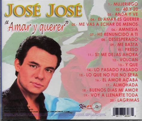 Compilados Oldies: JOSE JOSE AMAR Y QUERER