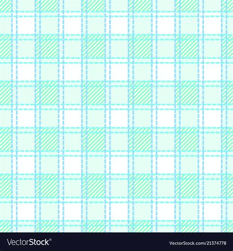 Gingham checkered seamless pattern Royalty Free Vector Image