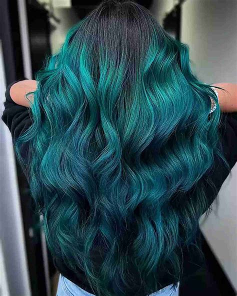 Dark Turquoise Hair Dye