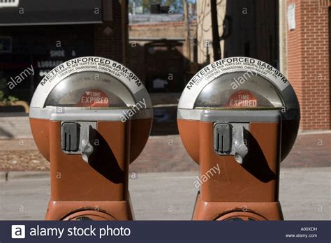 Two Parking Meters Stock Photos & Two Parking Meters Stock Images - Alamy