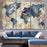 Amazing World Map Canvas Wall Art