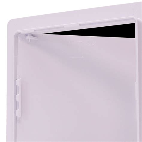 12" X 12" Plastic Access Panel Removable/Reversible Door With Frame Fo ...