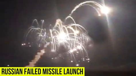 Russian Missile failed to launch in Kherson, Destroying its launch site ...
