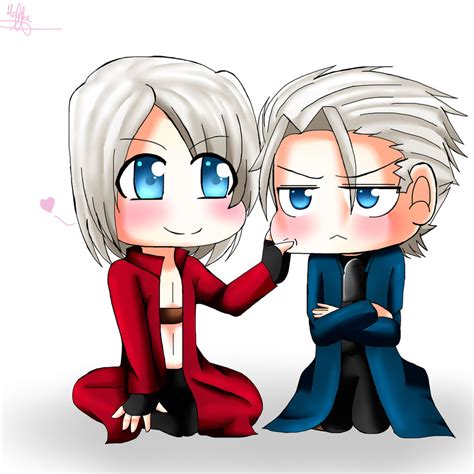 Twins. (Dante And Vergil) by Tipsy-Tiramisu on DeviantArt