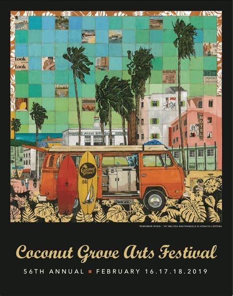 coconut grove art festival posters - scsarpisnato