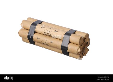 Dynamite C4 explosive sticks Stock Photo: 25260498 - Alamy