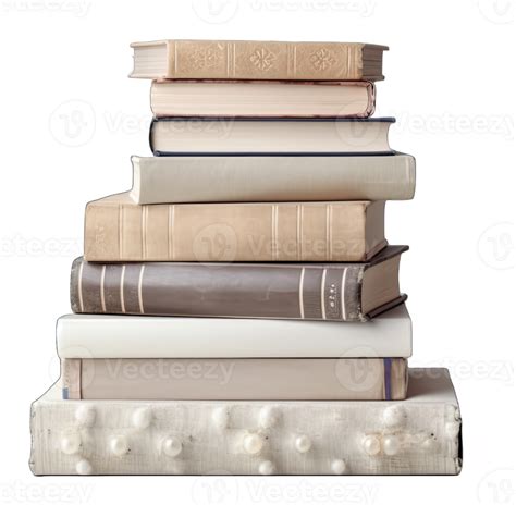 stack of books isolated on transparent background 26860364 PNG