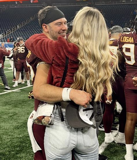 Minnesota quarterback Cole Kramer’s fiancée becomes viral sensation during bowl game