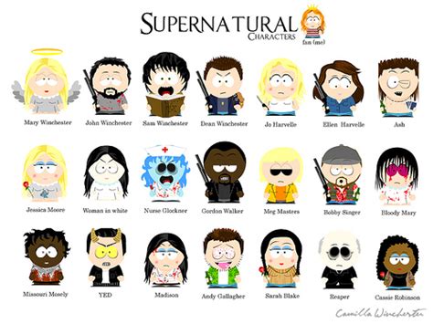 Movie Character List Picture: supernatural characters