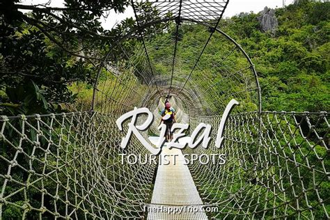 RIZAL TOURIST SPOTS | THINGS TO DO | The Hapy Trip