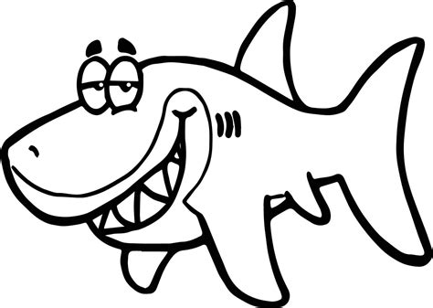 Shark Coloring Pages - Learny Kids