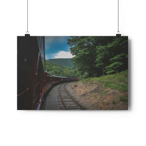 Jim Thorpe Train Ride Giclée Art Print - Etsy