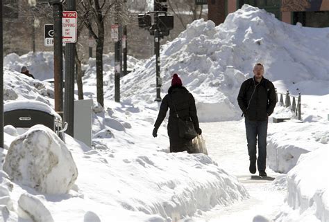 Snow-covered New England braces for another "monster storm" - CBS News