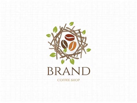 Nest Cafe Coffee Shop Logo - Branition