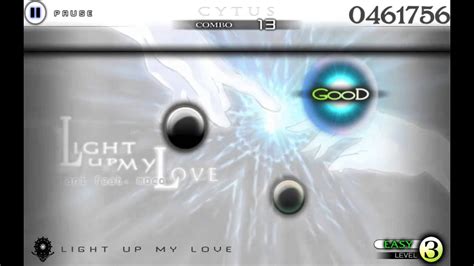 [Cytus] Cytus Gameplay - Light up my LOVE(Easy) - - YouTube