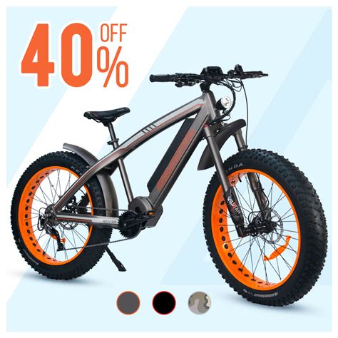 Mid-drive Motor Electric Bike丨1000 Watt Hunting E-Bike丨Addmotor MOTAN ...