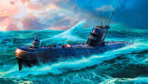 Warships, Submarine, Artistic, Warship, HD wallpaper | Peakpx