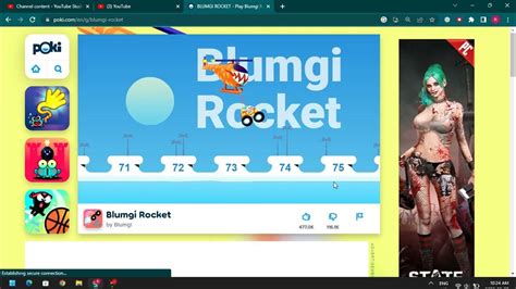 Blumgi Rocket Level 70-92 - Poki #52 - YouTube