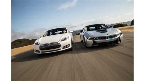 Motor Trend Comparison: Tesla Model S Versus BMW i8 | InsideEVs Photos