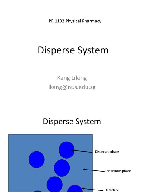 Disperse System | Colloid | Viscosity