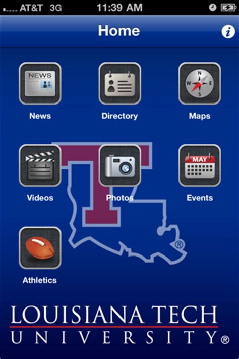 Louisiana Tech University App for iPad - iPhone - Education