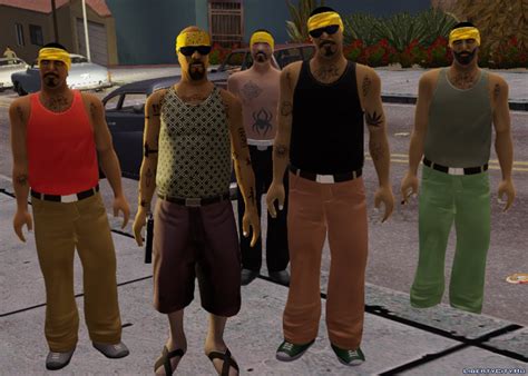 Download Various clothes for Vagos for GTA San Andreas: The Definitive ...