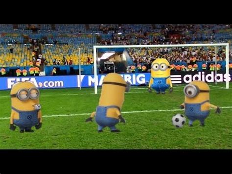 Minions playing soccer - YouTube | Minions funny images, Minions funny, Happy birthday minions