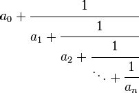 Continued Fractions Calculator