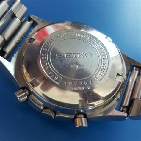 Seiko 7018-8000 Vintage Automatic Chronograph, Luxury, Watches on Carousell