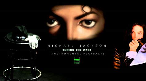 Behind The Mask - Instrumental Playback - Michael Jackson - YouTube