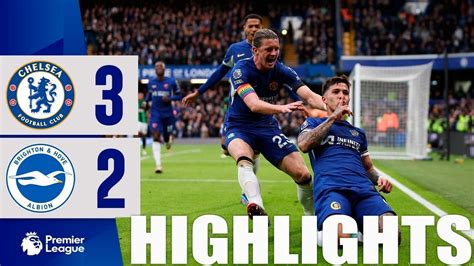 Highlights: Chelsea vs. Brighton [3-2] | Premier League 2023/24 ...