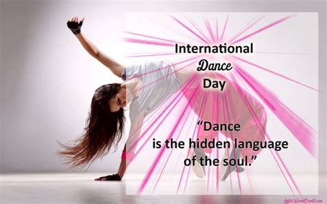 International Dance Day Quotes Imags & Wishes 2020