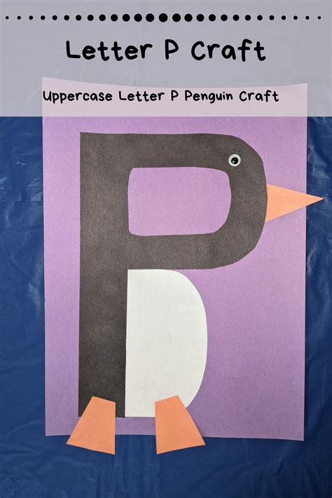 Uppercase Letter P Craft for Preschool - Home With Hollie