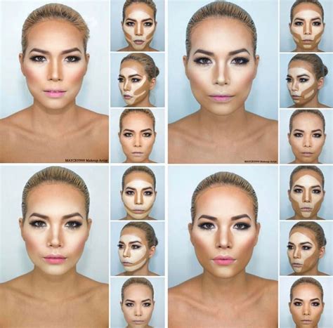 Pin by Mackenzie Schaff on Makeup | Face contouring makeup, Contour ...