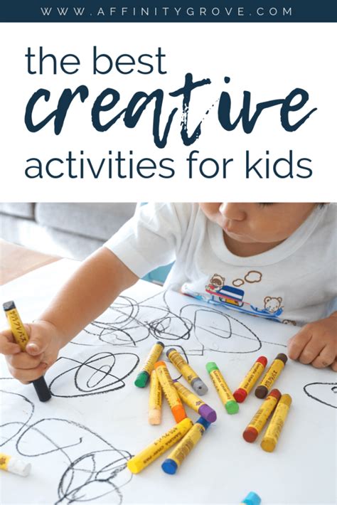 Creative Activities for Kids at Home • Affinity Grove