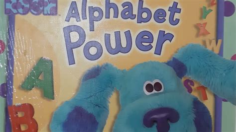 Blue's Clues: Alphabet Power - YouTube