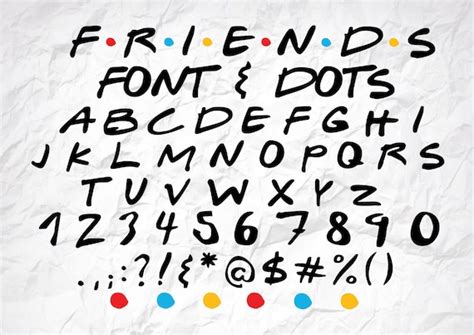 Friends Font, Alphabet, SVG, PNG, DXF | ubicaciondepersonas.cdmx.gob.mx