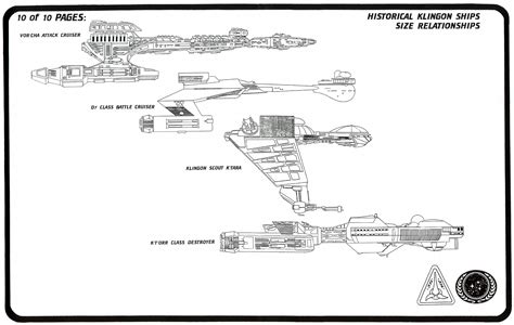 Star Trek Blueprints: Klingon Vor'Cha Attack Cruiser