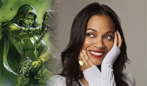 Zoe Saldana to play Gamora in Guardians of the Galaxy